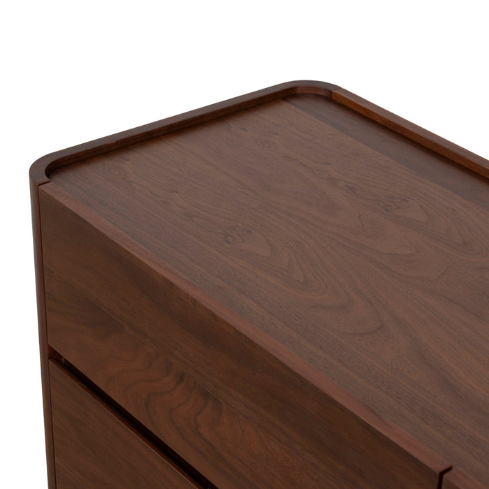 Rilano 1.2m Chest of Drawer - Walnut