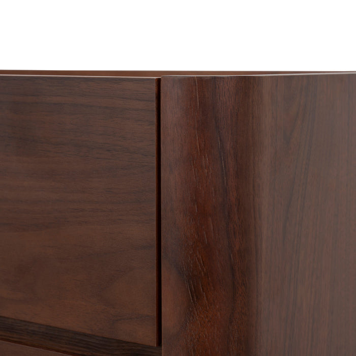 Rilano 1.2m Chest of Drawer - Walnut