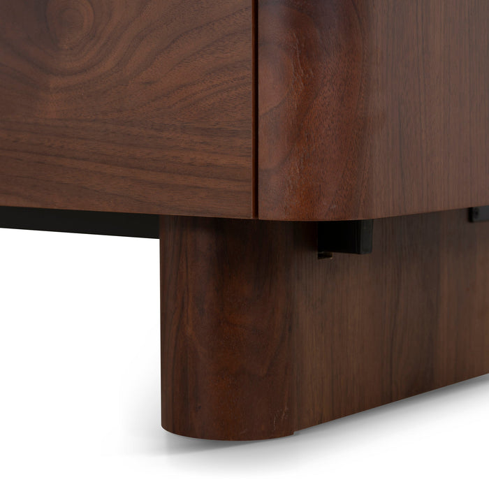 Rilano 1.2m Chest of Drawer - Walnut