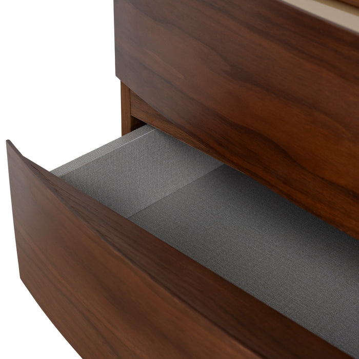 Dorit Tallboy Drawer Chest - Walnut