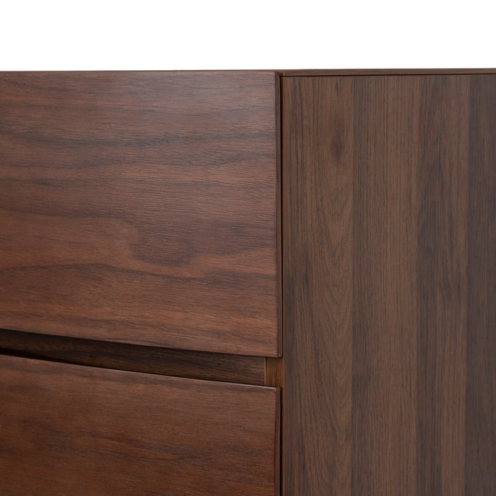 Dorit Tallboy Drawer Chest - Walnut