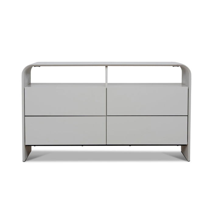Chroma 1.2m Buffet Unit - Warm Grey