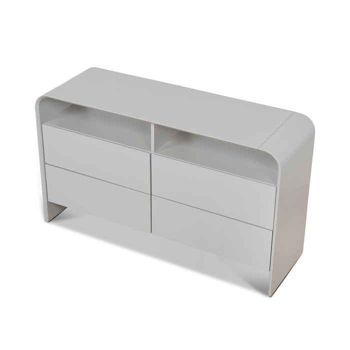 Chroma 1.2m Buffet Unit - Warm Grey