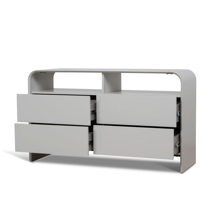 Chroma 1.2m Buffet Unit - Warm Grey