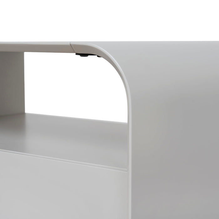Chroma 1.2m Buffet Unit - Warm Grey