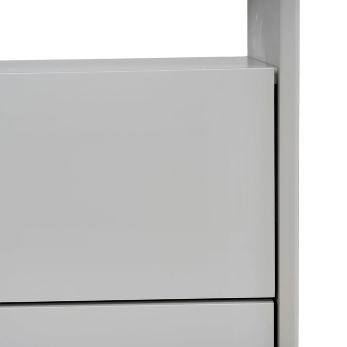 Chroma 1.2m Buffet Unit - Warm Grey