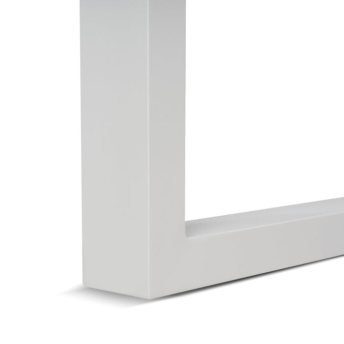 Monderra 2.3m Sand White Outdoor Dining Table - Natural
