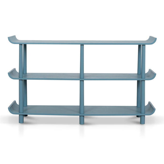 Payton Wooden Shelving Unit - Light Blue