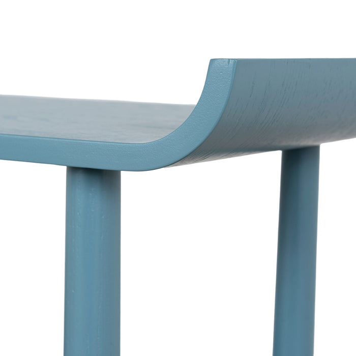 Payton Wooden Shelving Unit - Light Blue