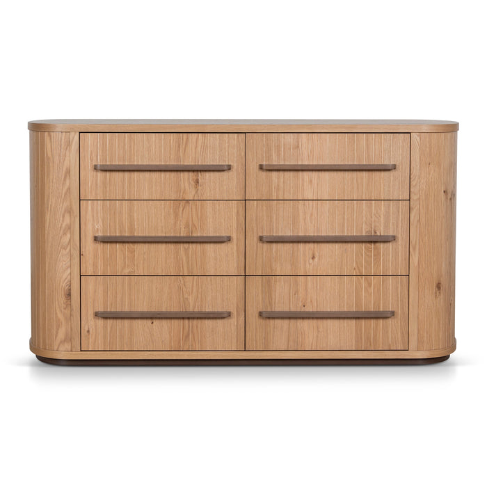 Cambrio Chest of 6 Drawers - Knotty Oak