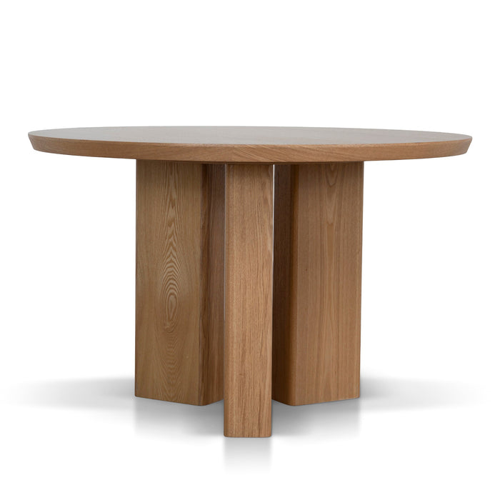 Sablea 1.2m Round Dining Table - Natural