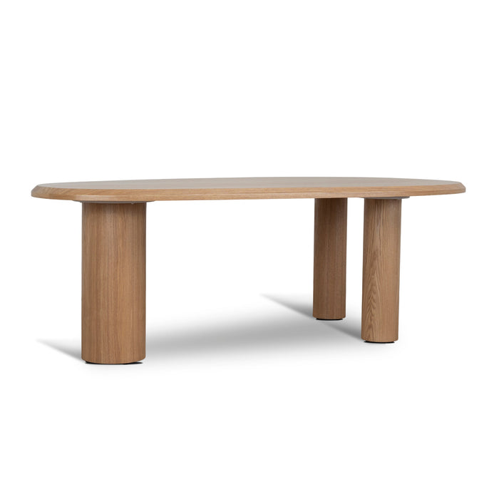 Olanta 2.3m Oval Dining Table - Natural