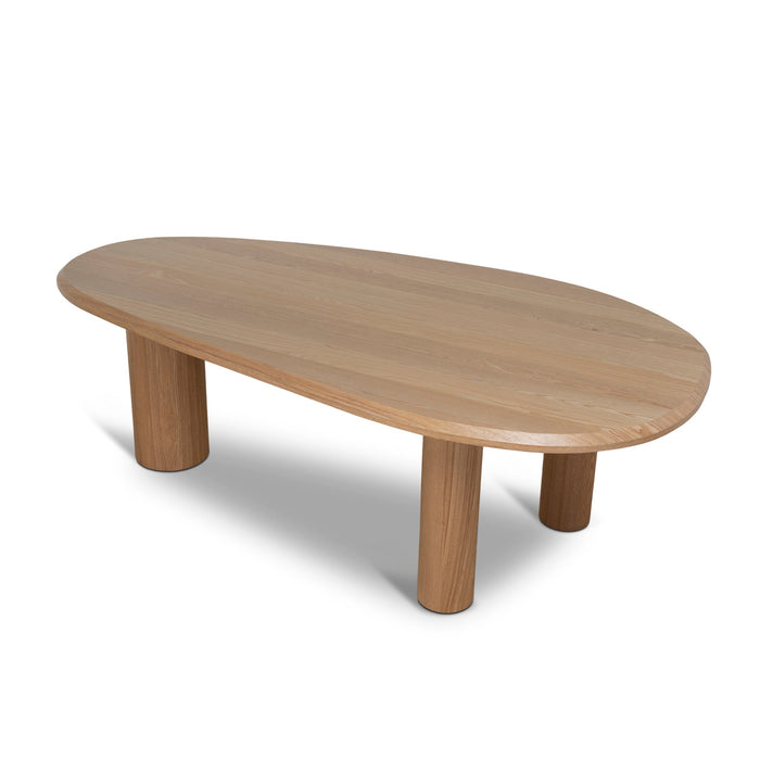 Olanta 2.3m Oval Dining Table - Natural