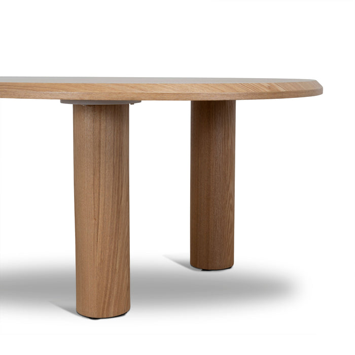Olanta 2.3m Oval Dining Table - Natural
