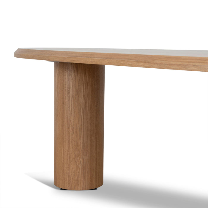 Olanta 2.3m Oval Dining Table - Natural
