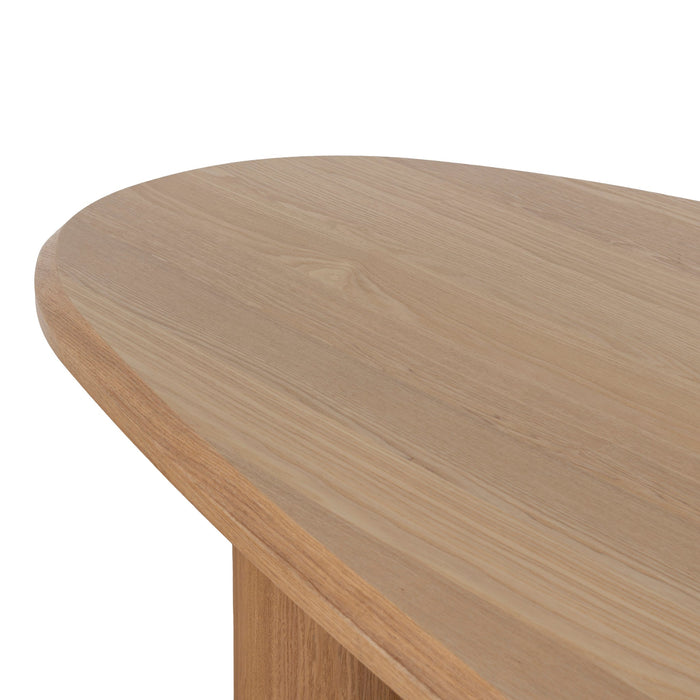 Olanta 2.3m Oval Dining Table - Natural