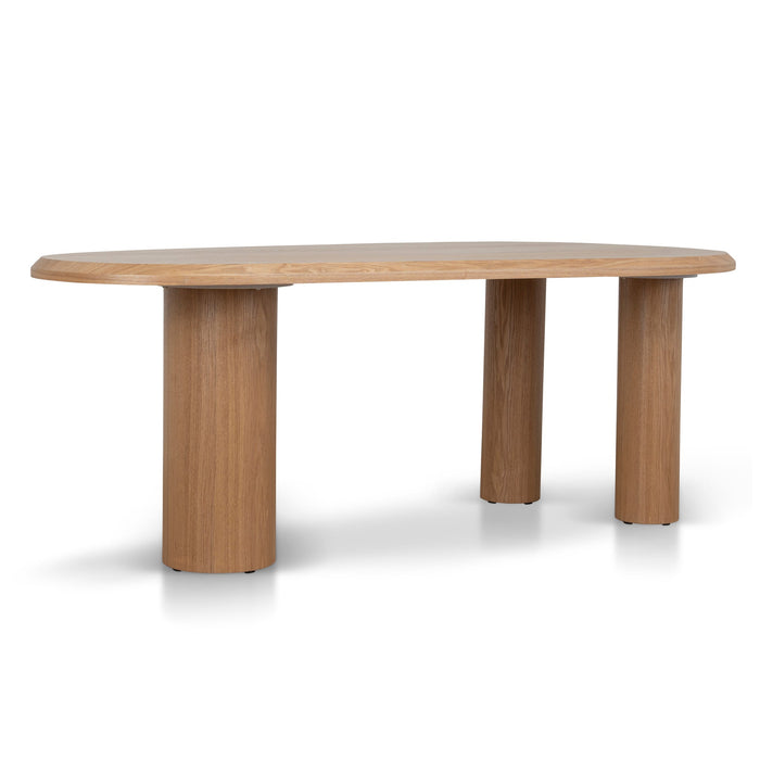 Olanta 2.1m Oval Dining Table - Natural