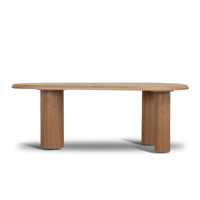 Olanta 2.1m Oval Dining Table - Natural