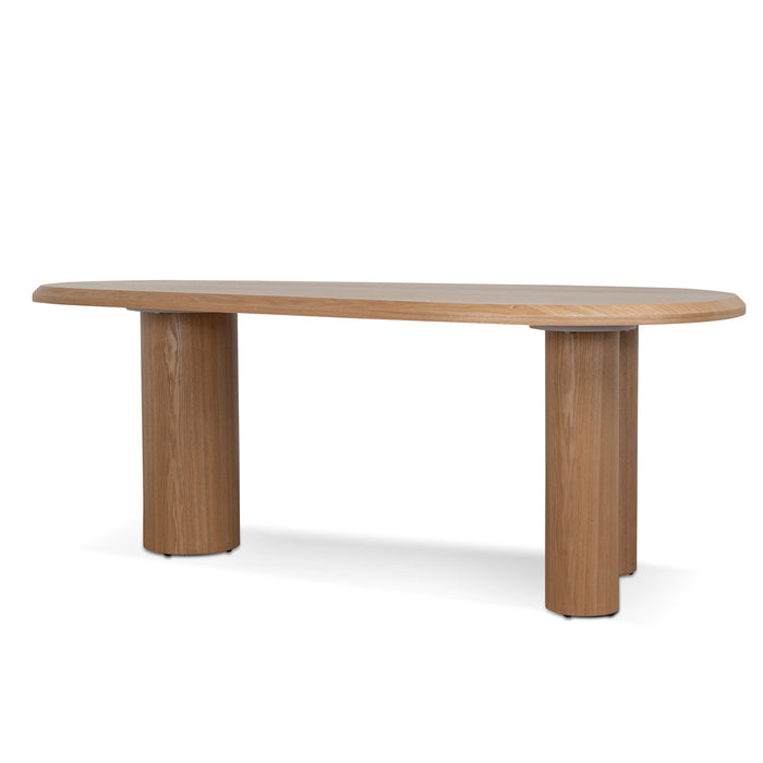Olanta 2.1m Oval Dining Table - Natural