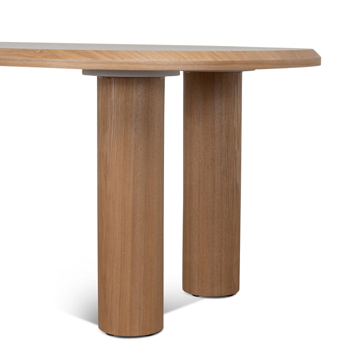 Olanta 2.1m Oval Dining Table - Natural