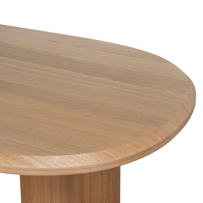 Olanta 2.1m Oval Dining Table - Natural