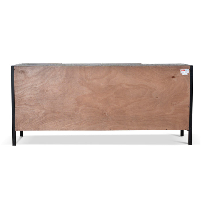 Adaline 1.8m Wooden Buffet Unit - Walnut