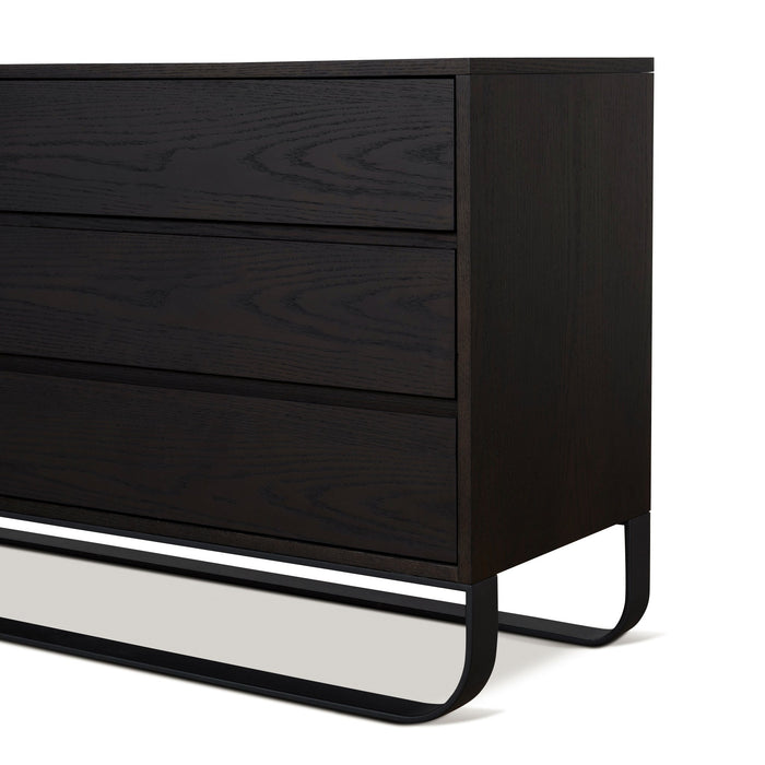 Strado 1.6m Dresser Unit - Dark Walnut