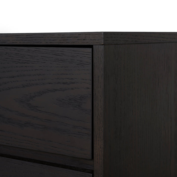 Strado 1.6m Dresser Unit - Dark Walnut