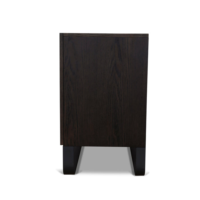 Strado 1.8m Sideboard Unit - Dark Walnut
