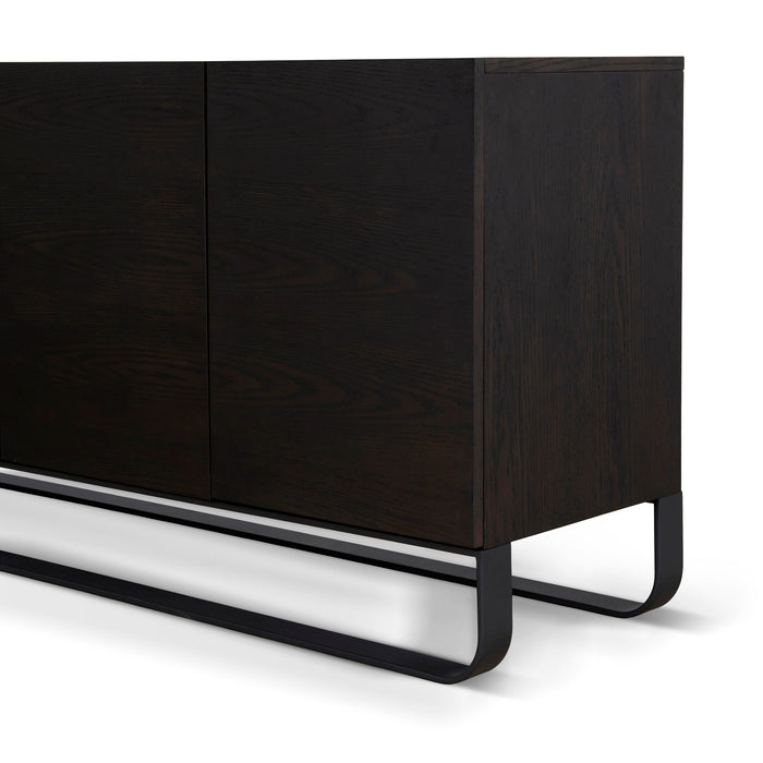 Strado 1.8m Sideboard Unit - Dark Walnut