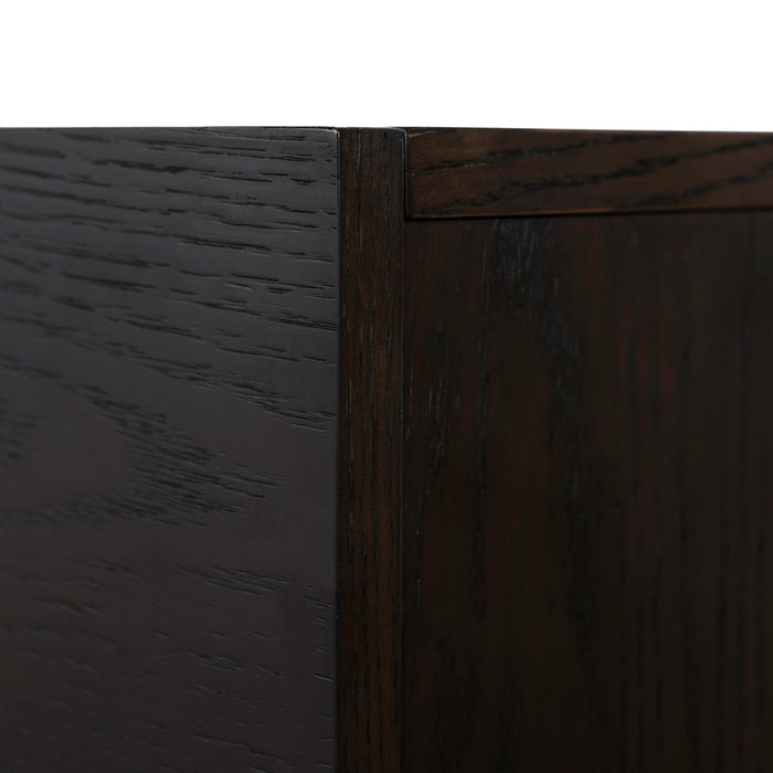 Strado 1.8m Sideboard Unit - Dark Walnut
