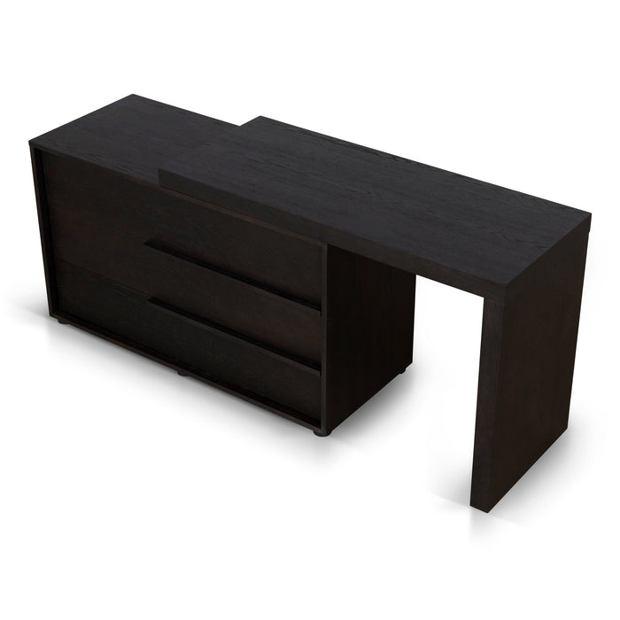 Modo Extendable Dresser Unit - Dark Walnut