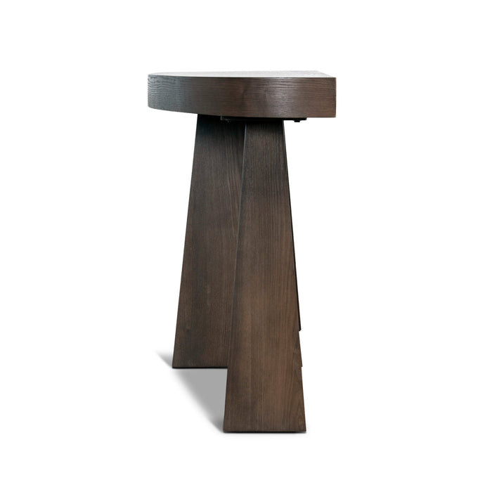 Arvino 1.7m Console Table - Full Walnut