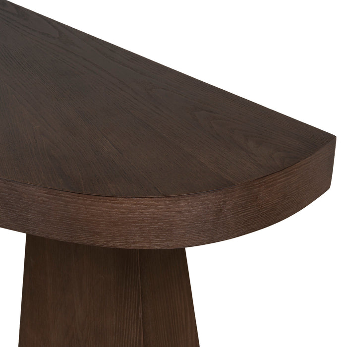 Arvino 1.7m Console Table - Full Walnut