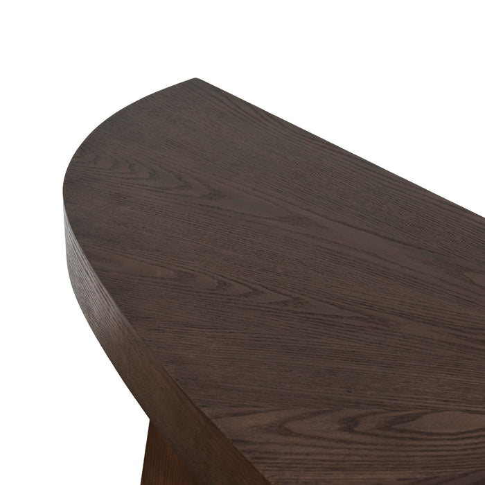Arvino 1.7m Console Table - Full Walnut