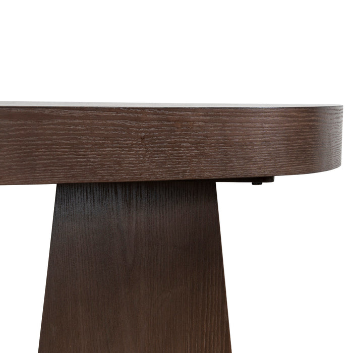 Arvino 1.7m Console Table - Full Walnut