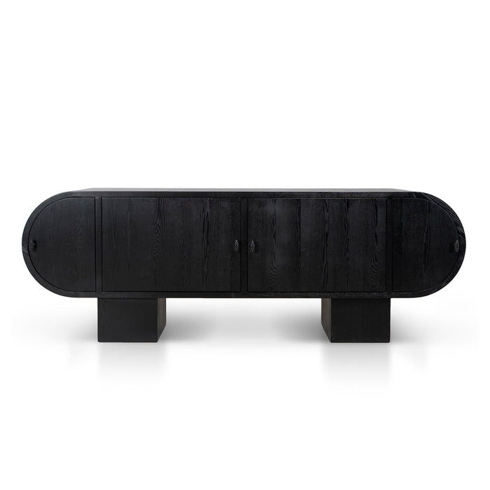 Oblio 2.2m Sideboard Unit - Full Black