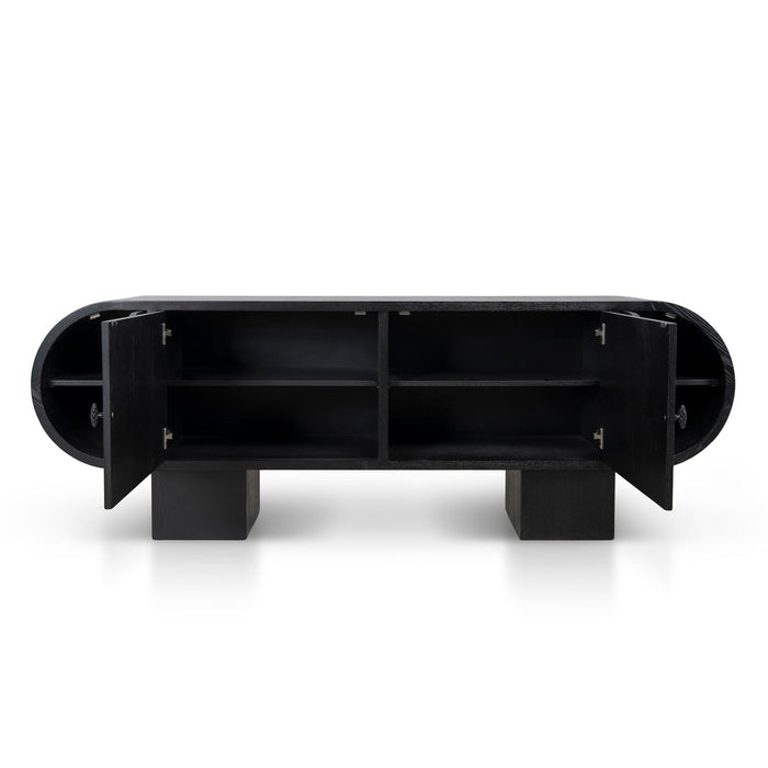 Oblio 2.2m Sideboard Unit - Full Black