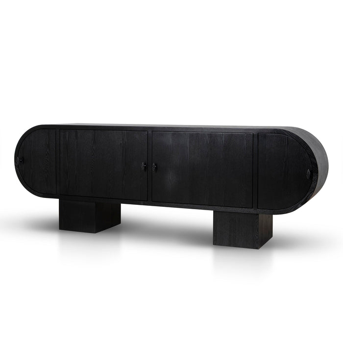 Oblio 2.2m Sideboard Unit - Full Black