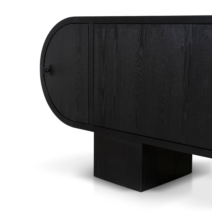 Oblio 2.2m Sideboard Unit - Full Black