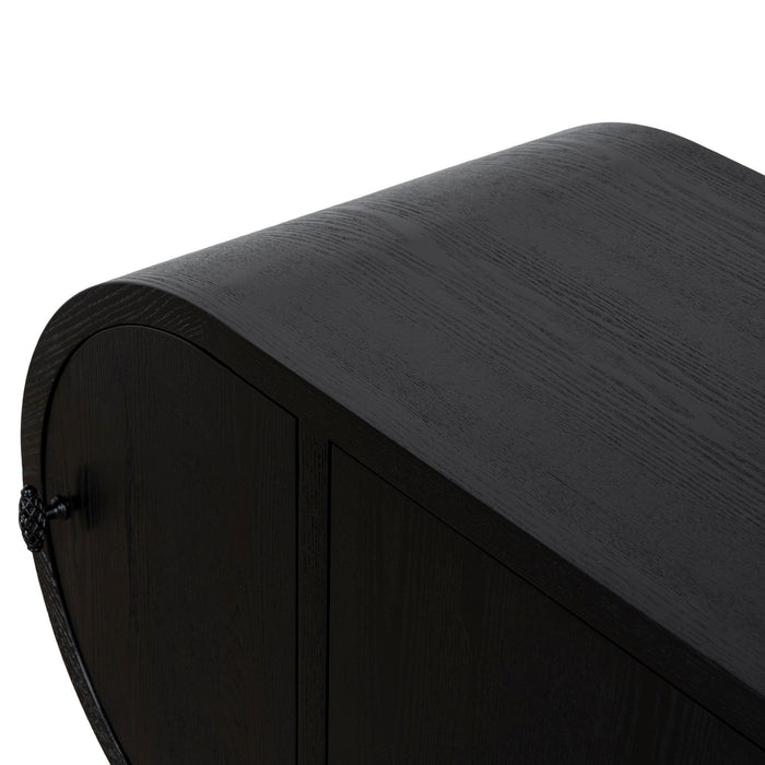 Oblio 2.2m Sideboard Unit - Full Black