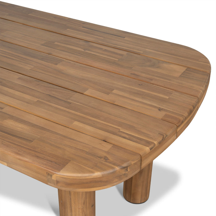 Thoren 2.5m Outdoor Dining Table - Natural