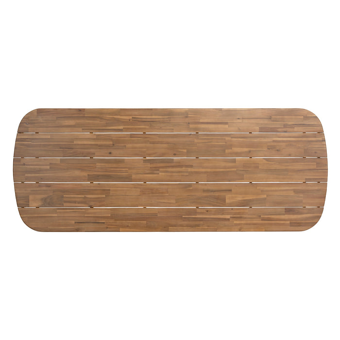 Thoren 2.5m Outdoor Dining Table - Natural