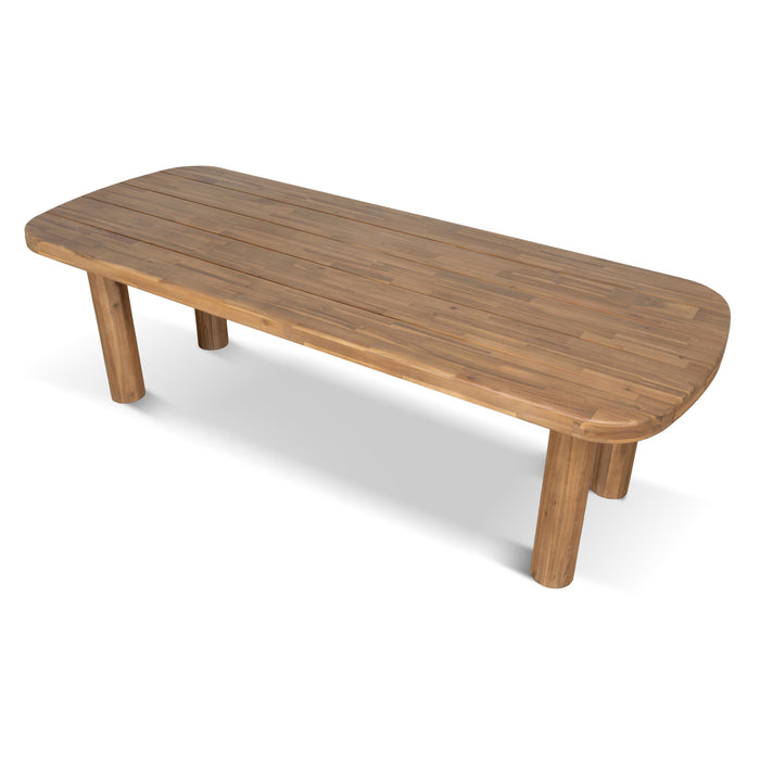 Thoren 2.5m Outdoor Dining Table - Natural