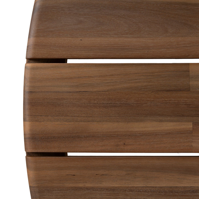 Talina 1.4m Round Outdoor Dining Table - Natural