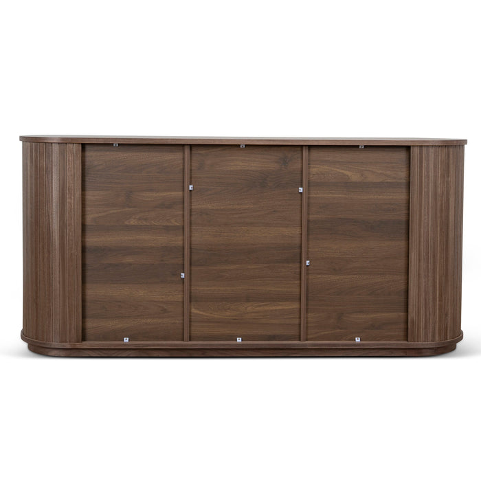 Linea 1.7m Wooden Buffets Unit - Walnut