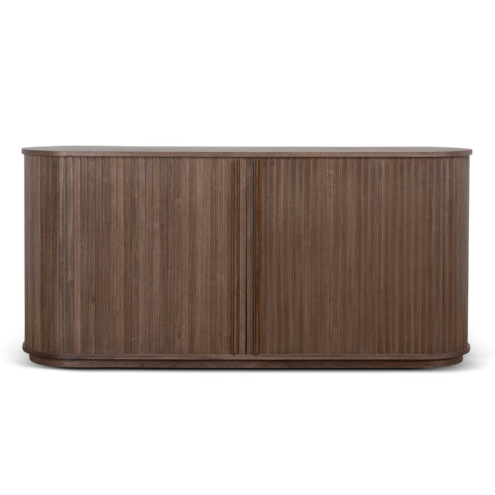 Linea 1.7m Wooden Buffets Unit - Walnut