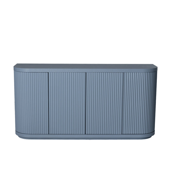 Elino 1.6m Veneer Top Buffet Unit - Light Blue