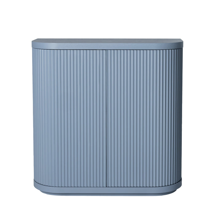 Elino 100cm Wooden Storage Cabinet - Light Blue