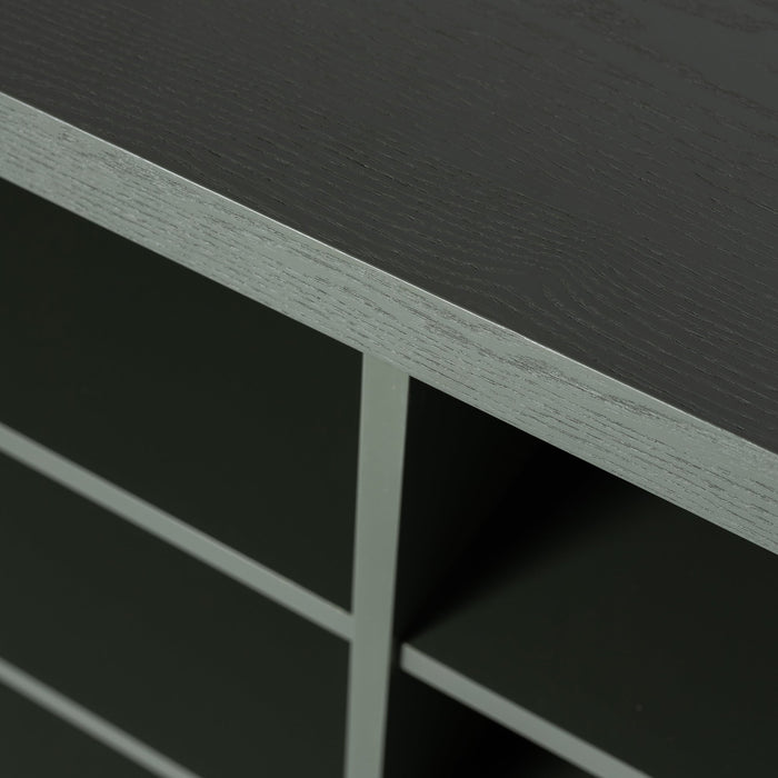 Elino 100cm Wooden Storage Cabinet - Sage Green